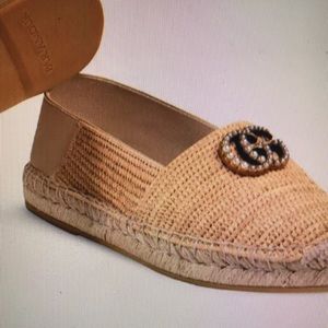 Espadrille with double G